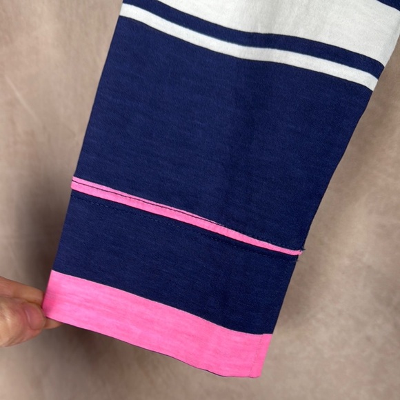 Lilly Pulizer Lets Get Together Marlowe T-shirt Dress Size Small Preppy Academia - Picture 4 of 11